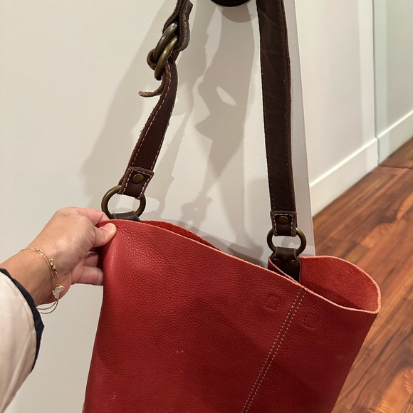 Lucky Brand Bags Lucky Brand Leather Tote Poshmark